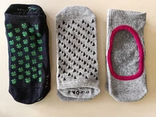 10 Pairs Tavi Noir Grippy socks S M