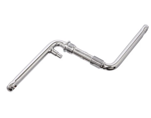 NEW! Original Lowrider Steel One Piece Bicycle Crank 6 1/2" (165mm) In Chrome.