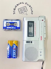 Sony M-650V Micro Cassette Handheld Voice Recorder W/ 1 Tape + 90 Days Warranty