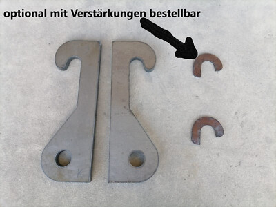 Koppelhaken Kramer 280/41/41 Anbaukonsole Brennteile Anschweißhaken