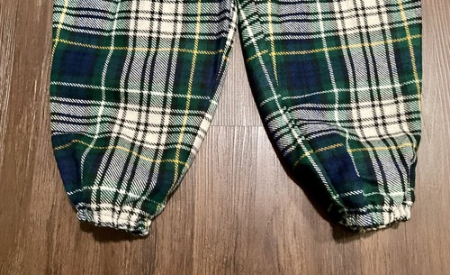 Kids Blarney Woolen Mills Irish Wool Tartan Overalls Unisex - Picture 3 of 10