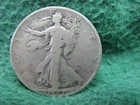 1927 S  U.S. Walking Liberty SILVER 50 Cents Coin  Nice Half Dollar Coin