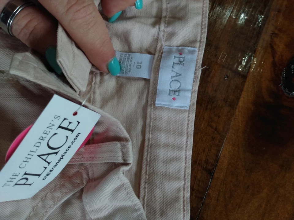 Falda Caqui Place Niños Niñas Talla 10 Foto 2 de 2