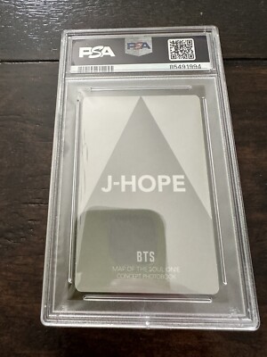 J-HOPE Official Photocard BTS Photobook Map of the soul ON:E