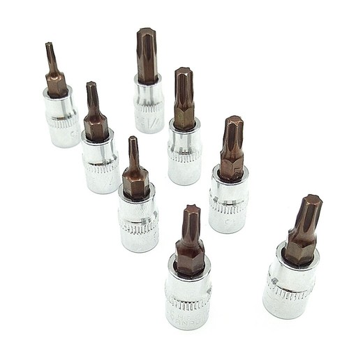 Langlebiger 1Pc Hex Torx Schraubendreher Bit 1/4 Zoll Antriebsbuchse T8 T40
