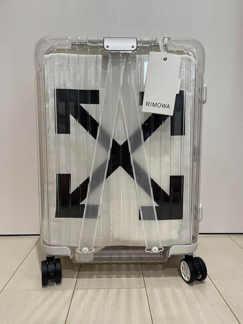 RIMOWA × VIRGIL ABLOH OFF-WHITE Skeleton Limited Suitcase RIMOWA × VIRGIL ABLOH OFF-WHITE Skeleton Limited Suitcase