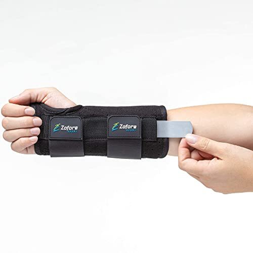 Carpal Tunnel Wrist Brace Support with 2 Straps and Right L/XL 2 strap brace - Bild 5 von 7