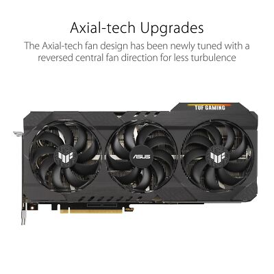 ASUS TUF NVIDIA GeForce RTX 3070 Ti OC Edition 8GB (TUF-RTX3070TI