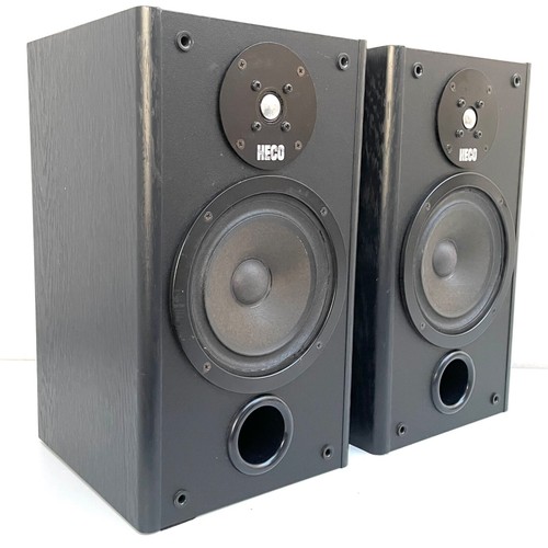 High Quality HECO Interior Plus 2000 Bookshelf Stereo Speakers Made