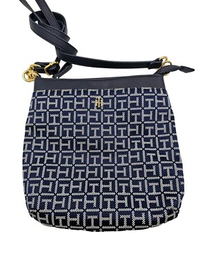 Tommy Hilfiger Blue And White Handbags TOMMY HILFIGER Poppy Summer