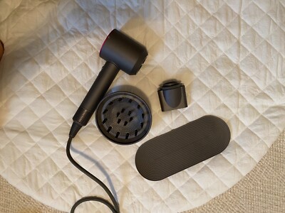 Dyson Supersonic 1200W Hair Dryer - Iron/Fuchsia works perfectly. Few scratches