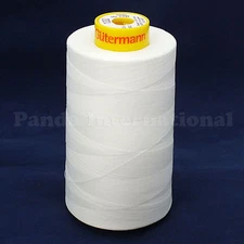 GUTERMANN Mara 120 Tex 25 100% POLYESTER, REGULAR SEWING THREAD, 5000m, WHITE