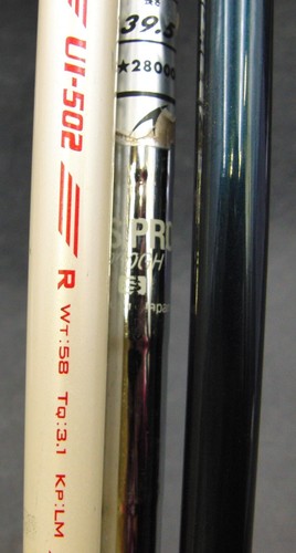 Set of 3 Akira UI 18° 2+21° 3+24° 4 Hybrids Regular Graphite+Stiff Steel Shafts - Picture 6 of 6