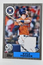 2022 topps series 2 black 1987 all-star & baseball relic card YOU PICK FROM LIST
