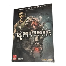Bionic Commando Prima Strategy Guide New With Flaws/Shelf Wear Xbox 360 PS3