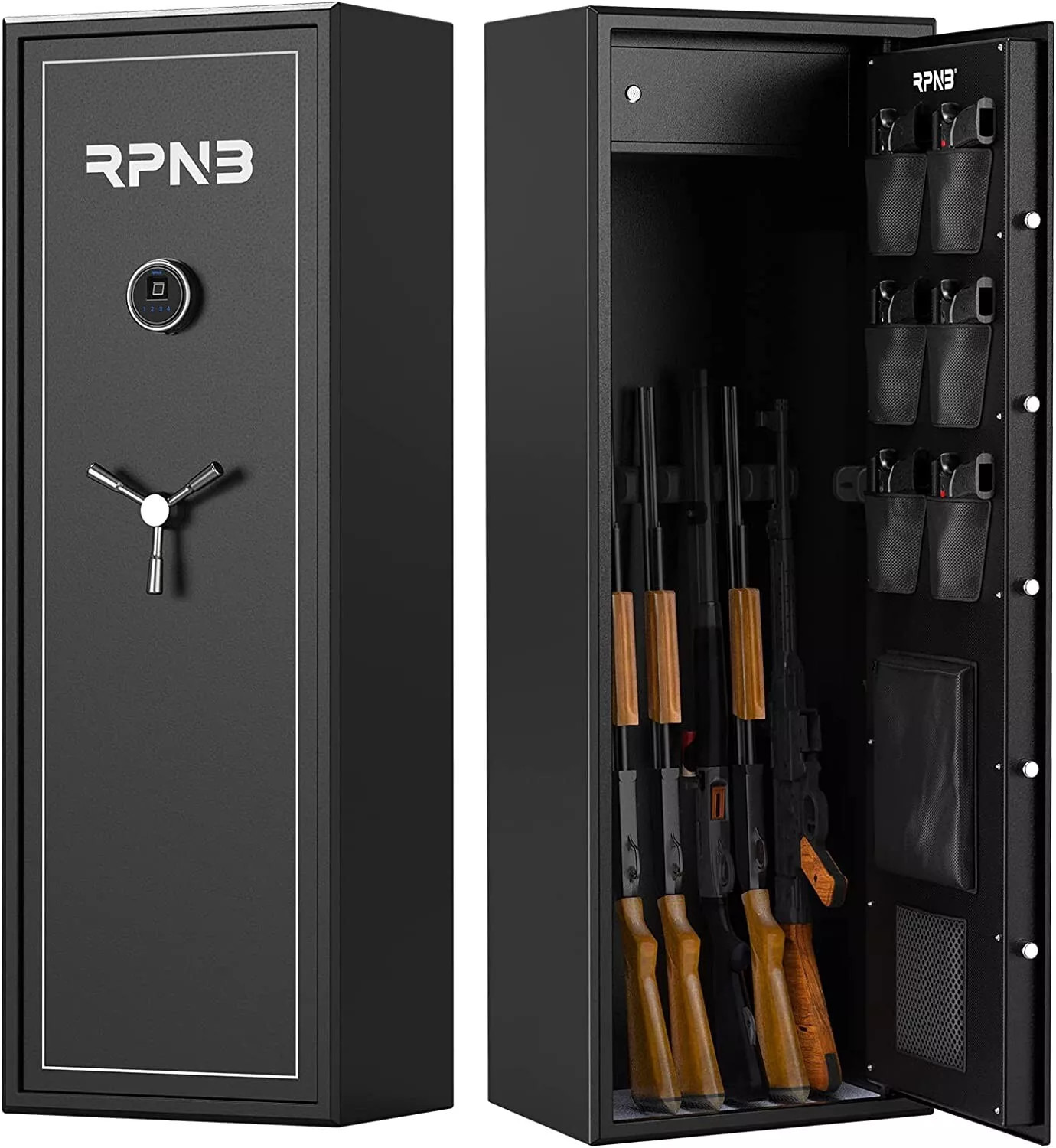 RPNB 10 Rifle Gun Quick Access Safe Fingerprint USED