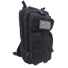 Armee-Style Rucksack 20 liter Schwarz BW BH w...