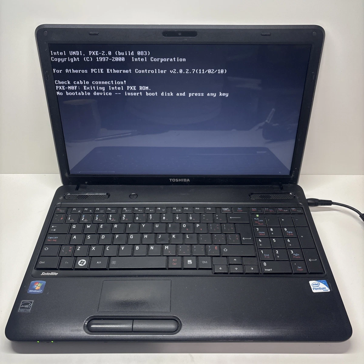 Toshiba Intel Pentium 4 GB RAM Notebooks/Laptops for sale | eBay
