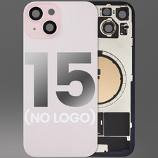 Back Glass With Steel Plate With MagSafe Magnet Pre-Installed For iPhone 15