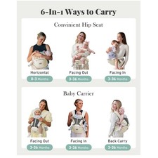 Baby Hip Seat Carrier - Adjustable Breathable