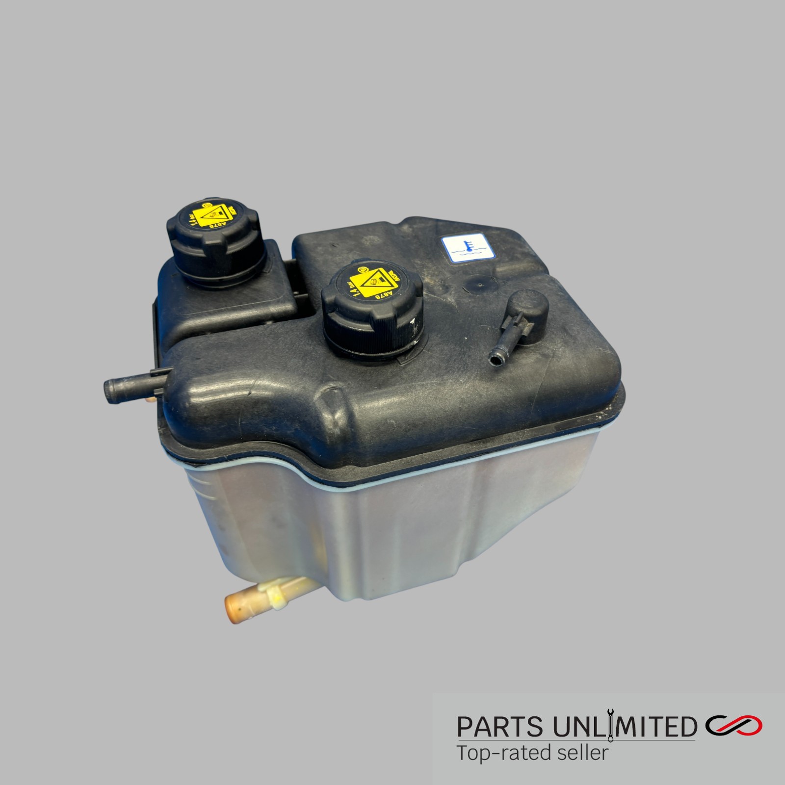 14-20 Maserati Ghibli OEM expansion tank radiator coolant reservoir tank & hoses