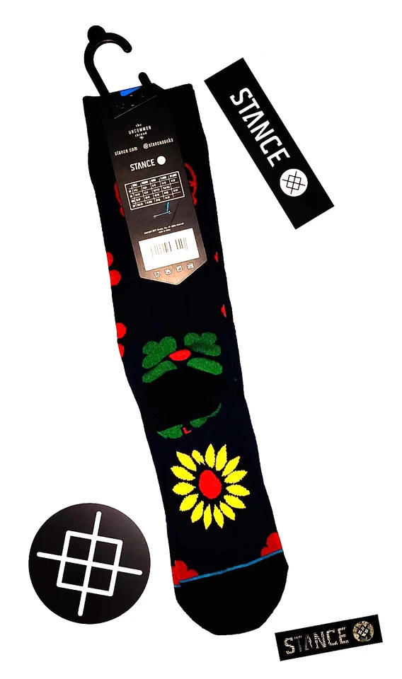 Stance 休闲袜 'Dia' | L 码 | 船员高度 | 全新带标签 | 2017 — 第 2/2 张图片