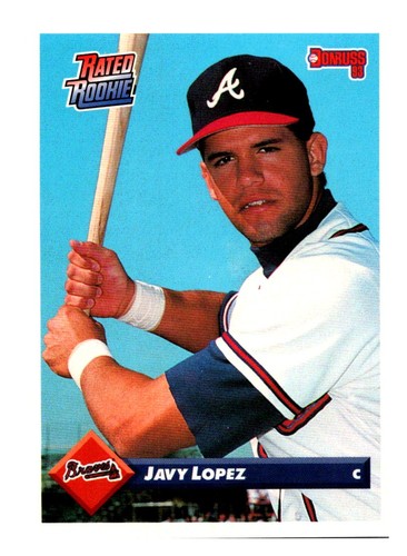 Javy Lopez #782 1993 Donruss card
