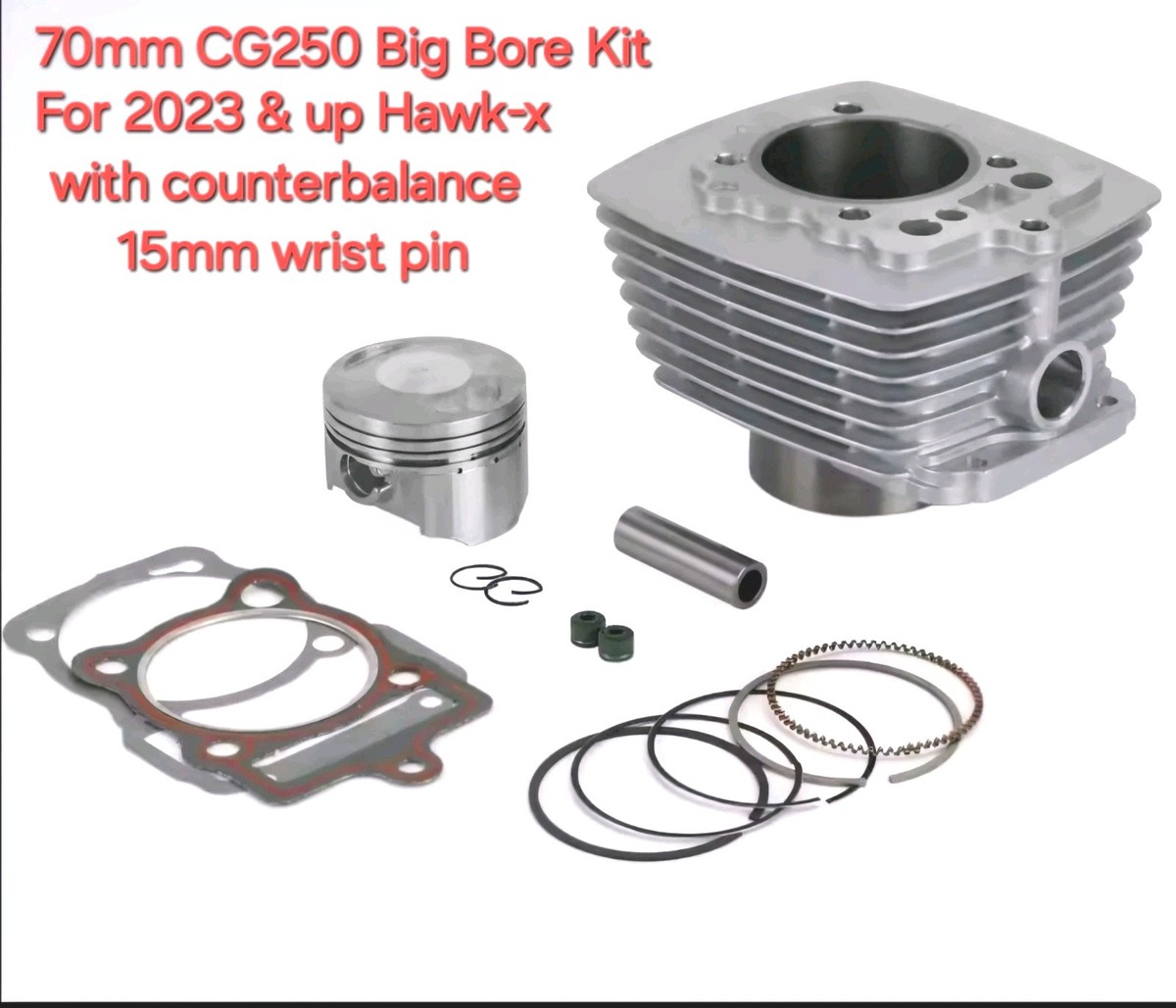 Hibird Hi-bird Qh250st 250 250cc ATV Complete Cylinder Head