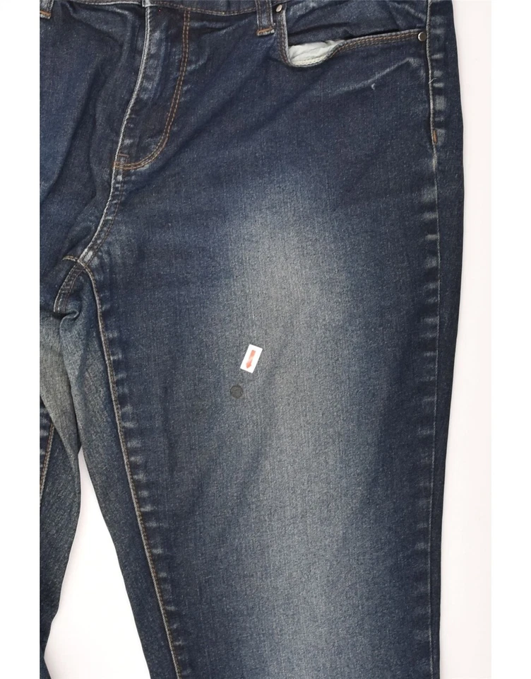 DKNY Womens Straight Jeans US 8 Medium W34 L30 Navy Blue Cotton AF16 - Image 3 of 4