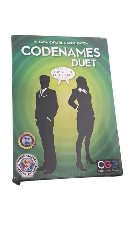 Czech Games Codenames: Duet - The Two Player Word Deduction Game SEALED - Image 2 of 3
