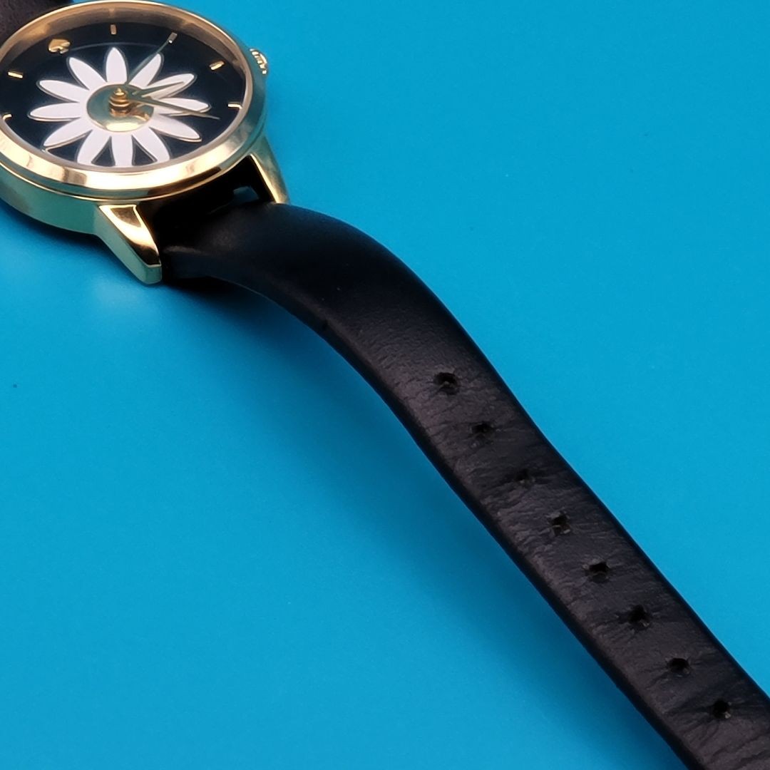 Kate Spade New York Analog Quartz Women Metro Mini Daisy Black 3 Hand Vintage 21 thumbnail 6
