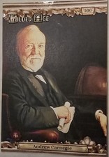 2023 Historic Autographs Gilded Age #166 Andrew Carnegie
