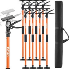 Cabinet Jack Support Pole, 45.7-114.2 Inch Steel Telescopic Quick Support