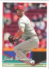 2024 Topps Archives 1994 #219 Zack Wheeler Philadelphia Phillies