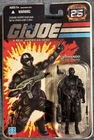 G.I. Joe 25th Anniversary Snake Eyes Commando 3.75" Action Figure 2007 Hasbro