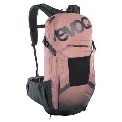 Rucksack Fr Enduro 16l Mit Rücken Protektor Pink/Grau EVOC Zum Mitnehmen