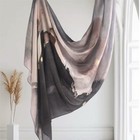 Vela style Watercolour Hijab Scarf Cotton Rayon Women Turbans