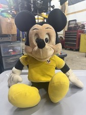 vintage 1986 "The Talking Mickey Mouse" plush, produced by Worlds of Wonder