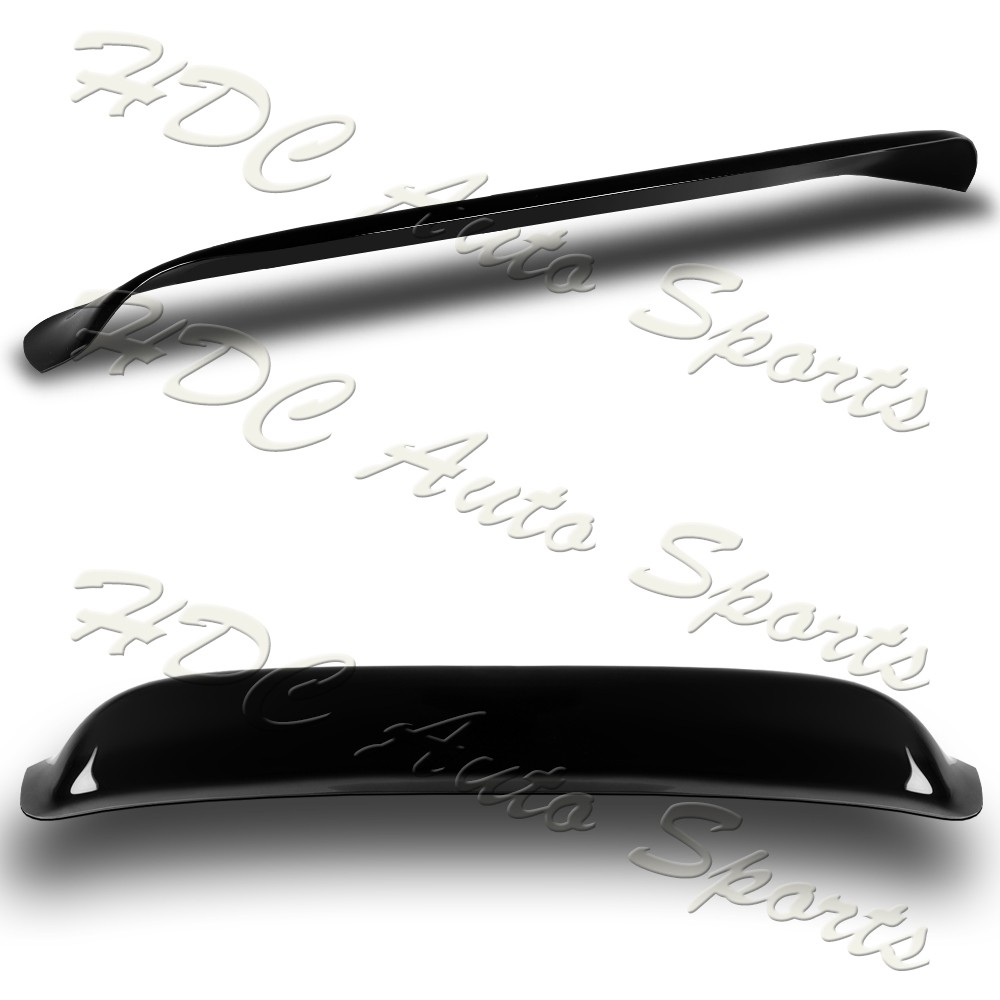 For 1996-2000 Honda Civic Coupe Black ABS Plastic Rear Window Roof