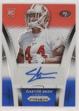 2014 Panini Prizm Rookie Red White & Blue 69/100 Shayne Skov #AR-SS Auto 0c2
