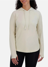 SAGE Women's Lightweight Hoodie - TAN MEDUIM