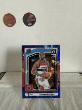 2024-25 PANINI DONRUSS OPTIC ALEXANDRE SARR RATED RC PREVIEW BLUE CRACKED ICE