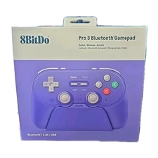 8BitDo Pro 3 Bluetooth Gamepad - Purple