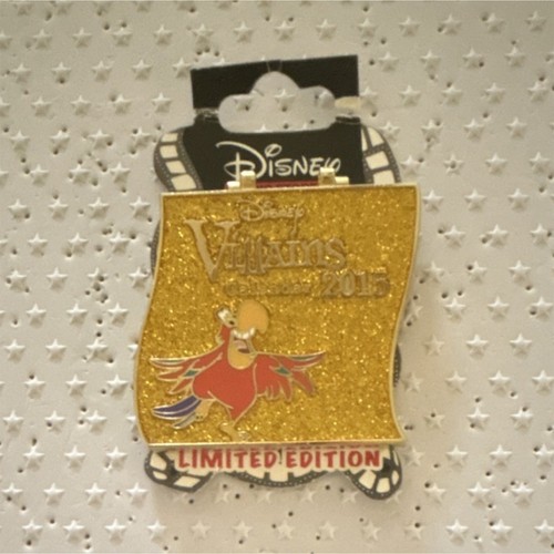 Disney Aladdin Villains 2015 Limited Edition Glitter Hinged Calendar Pin
