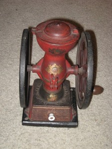 Antique Coffee Grinder Landers Frary & Clark Complete All Original
