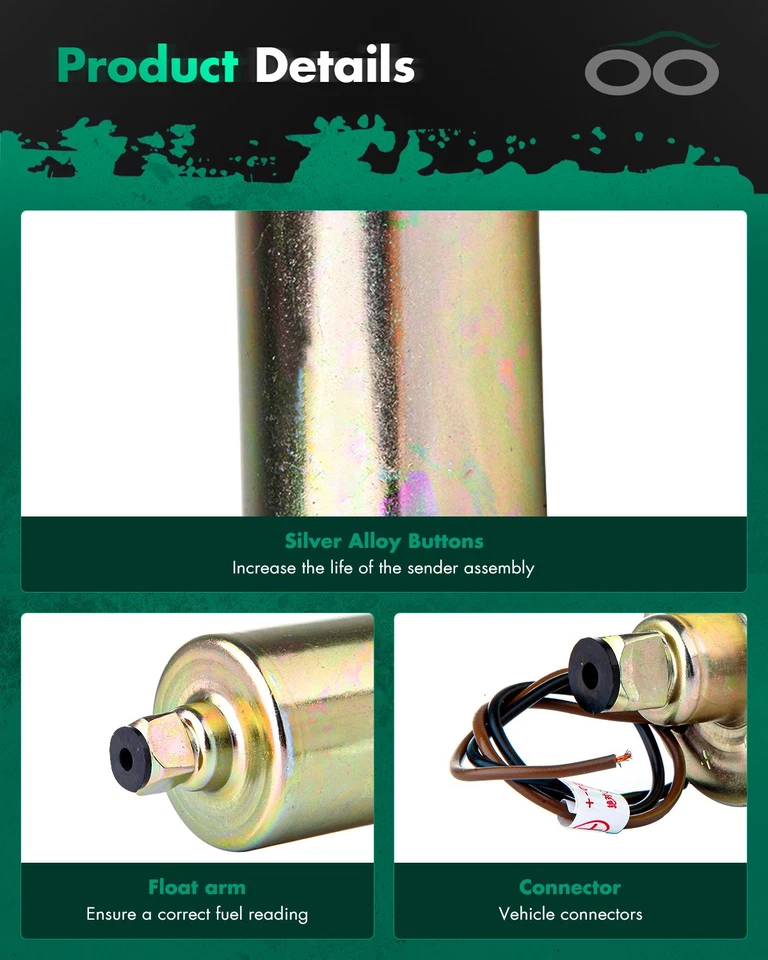 Bomba de combustible eléctrica para Subaru Mazda GLC Isuzu Plymouth E8016S baja presión 12V Foto 3 de 4