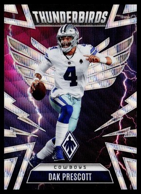 2025 Panini Phoenix #14 Dak Prescott Thunderbirds Wave Prizm #/299
