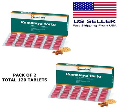 Rumalaya Forte Himalaya 60 (2 X 30) Tablets USA Seller Free Shipping (Pack Of 2)