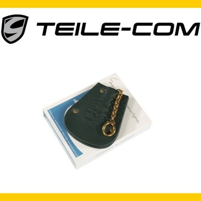 Porsche key case logo Reutter + Porsche coat of arms leather green PCG044200006JD