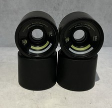 Bustin Boards Premier Formula Longboard Wheels 70mm 78A Black Set of 4 Cruiser